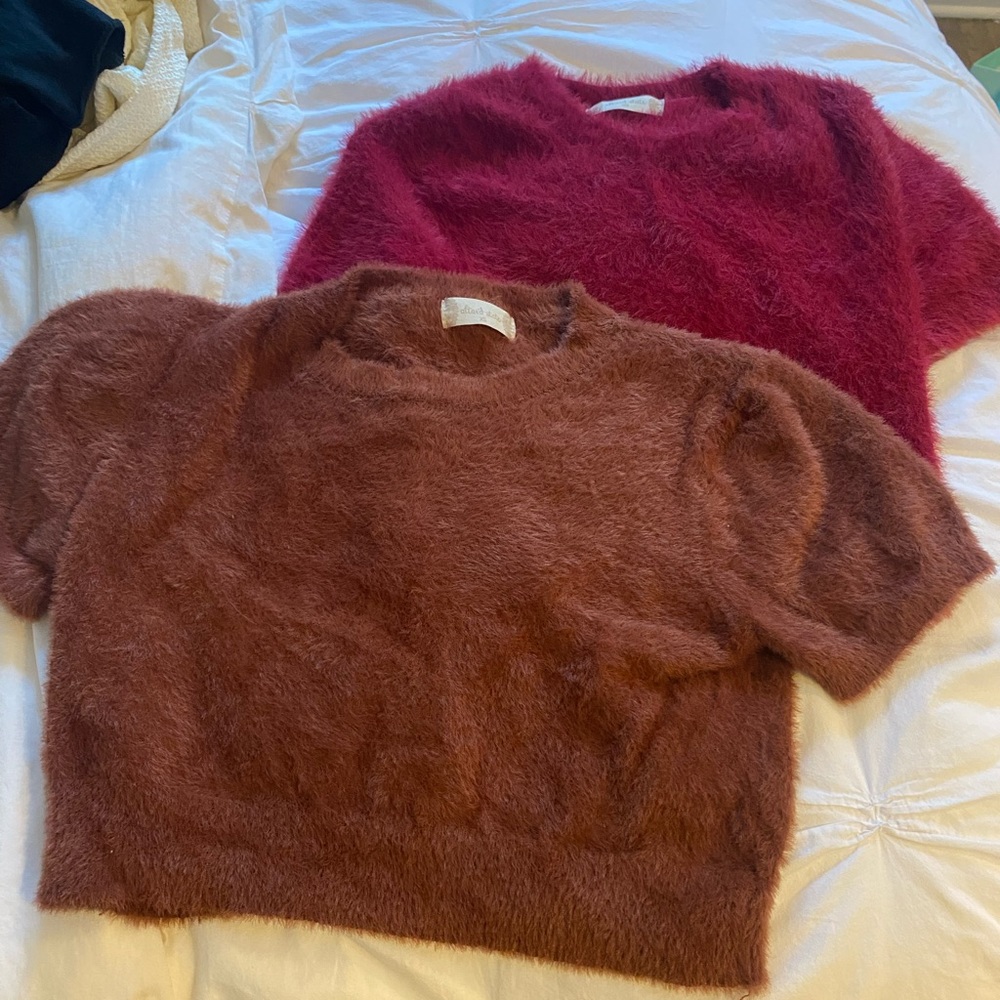 Altard state bundle of fluffy short sleeves
